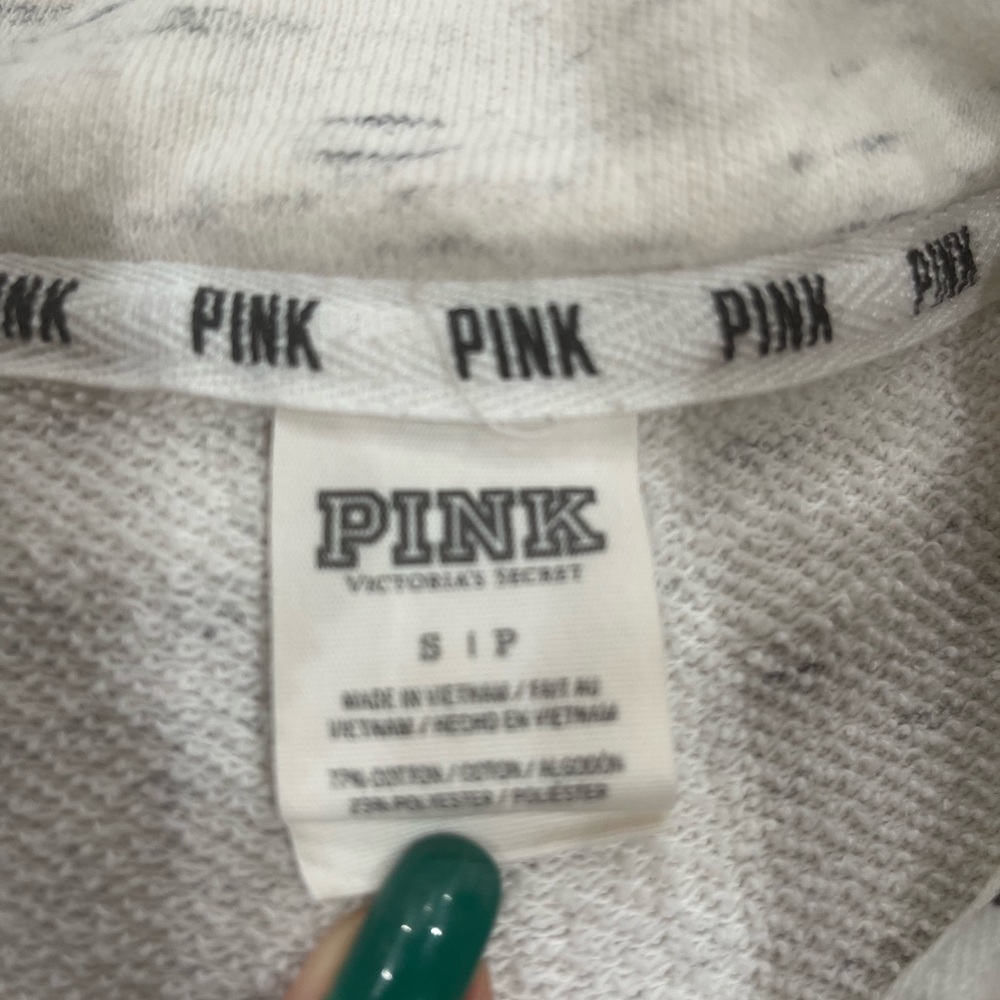 Pink Victoria’s Secret pullover - Picture 9 of 11